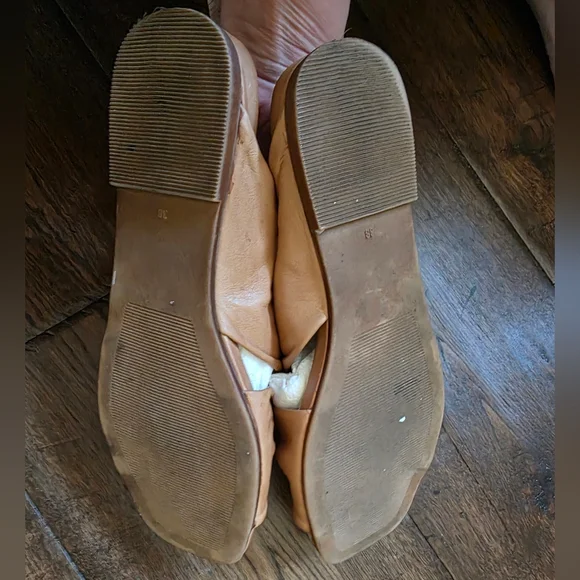 Miz Mooz Paparazzi Almond Leather Sandals 38 - Picture 5 of 6